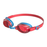 Lentes Speedo Junior Jet (6 a 14 años) - Celeste/Rojo