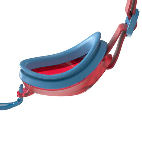 Lentes Speedo Junior Jet (6 a 14 años) - Celeste/Rojo